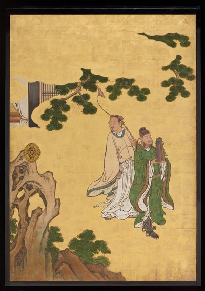 Taoistische Unsterbliche von Kano Sansetsu